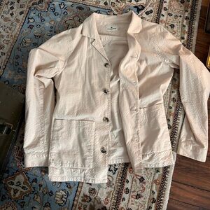 Seersucker Chore Coat